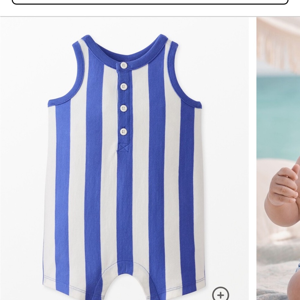 NWT Hanna Andersson Romper